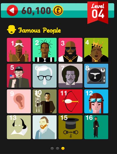 Icon Pop Quiz Answers Famous People Level 4 Pt 3