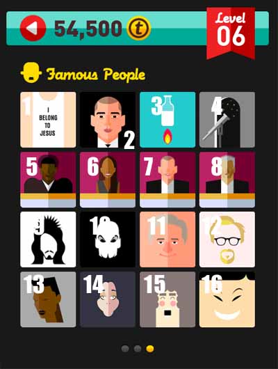 Icon Pop Quiz Answers Famous People Level 6 Pt 3