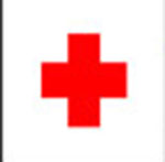 A red cross The answer is: Red Cross