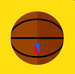 A basketball with an emblem on the bottom The answer is: Spalding