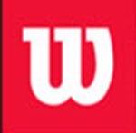 A white letter W The answer is: Wilson