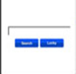 A Google search bar The answer is: Google