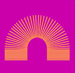 A half-cresent orange object The answer is: Slinky