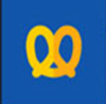 A pretzel The answer is: Blockbuster