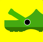 A pair of green shoes The answer is: Crocs