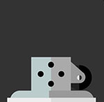 The top head of a lighter The answer is: Zippo