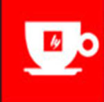 An espresso cup The answer is: Illy