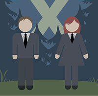 IcoMania Answers Mulder and Scully