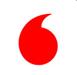 A red drop The answer is: Vodafone Group Plc