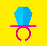 A lollipop in the shape of a ring The answer is: Ring Pop