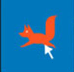 An orange Fox The answer is: Firefox