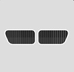 The front grill to a particular brand of cars The answer is: Bmw