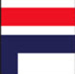 A blue and red line The answer is: Fila