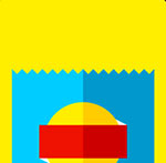 The front design for a potato chip brand The answer is: Lays