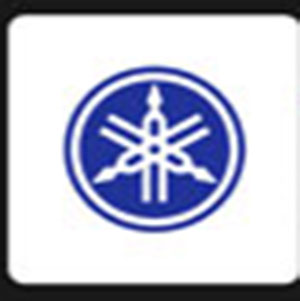 A blue circle with symbols inside of it .
