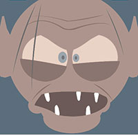 IcoMania Answers Gollum