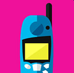 An old cell-phone The answer is: Nokia