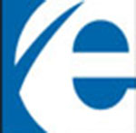 A white letter E The answer is: Internet Explorer