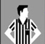 A referee The answer is: Foot Locker