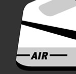 The back heel of a sneaker The answer is: Nike