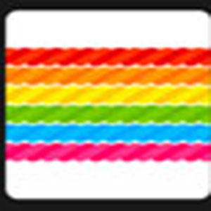 A bunch of colorful lines .