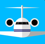 The front of an airplane The answer is: Gilf Stream