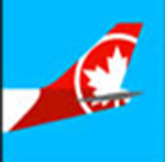 Air Canada tail of a plane The answer is: Air Canada