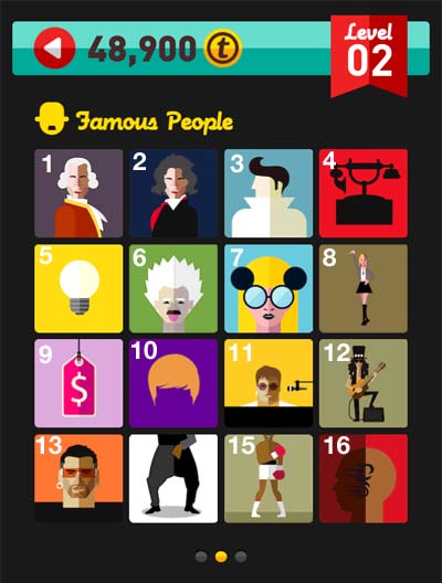 Icon Pop Quiz Answers Famous People Level 2 Pt 2