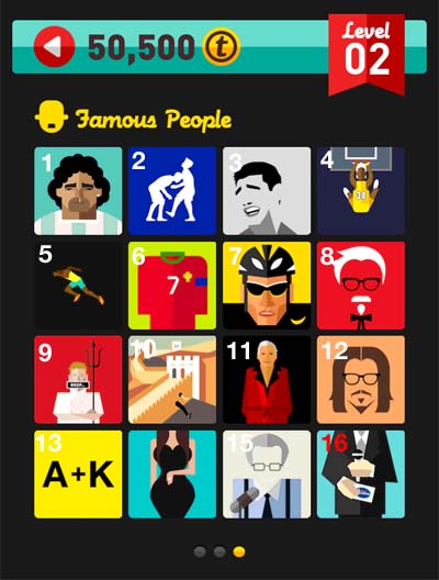 Icon Pop Quiz Answers Famous People Level 2 Pt 3
