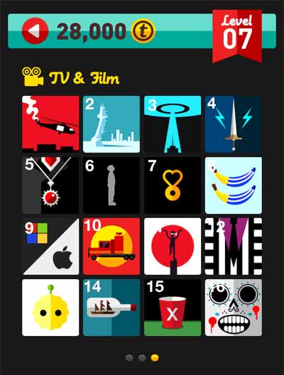 icon pop quiz answers tv and film level 7