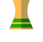 A trophy for a popular Soccer game  The answer is: Fifa World Cup