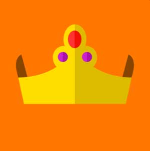 A gold crown