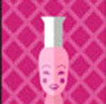 A pink bottle   The answer is: Anna Sui 