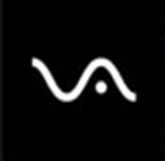 A swirl line   The answer is: Vaio 